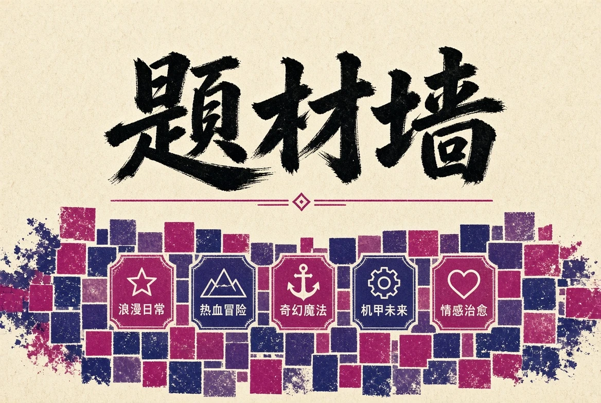 同人动漫题材导览